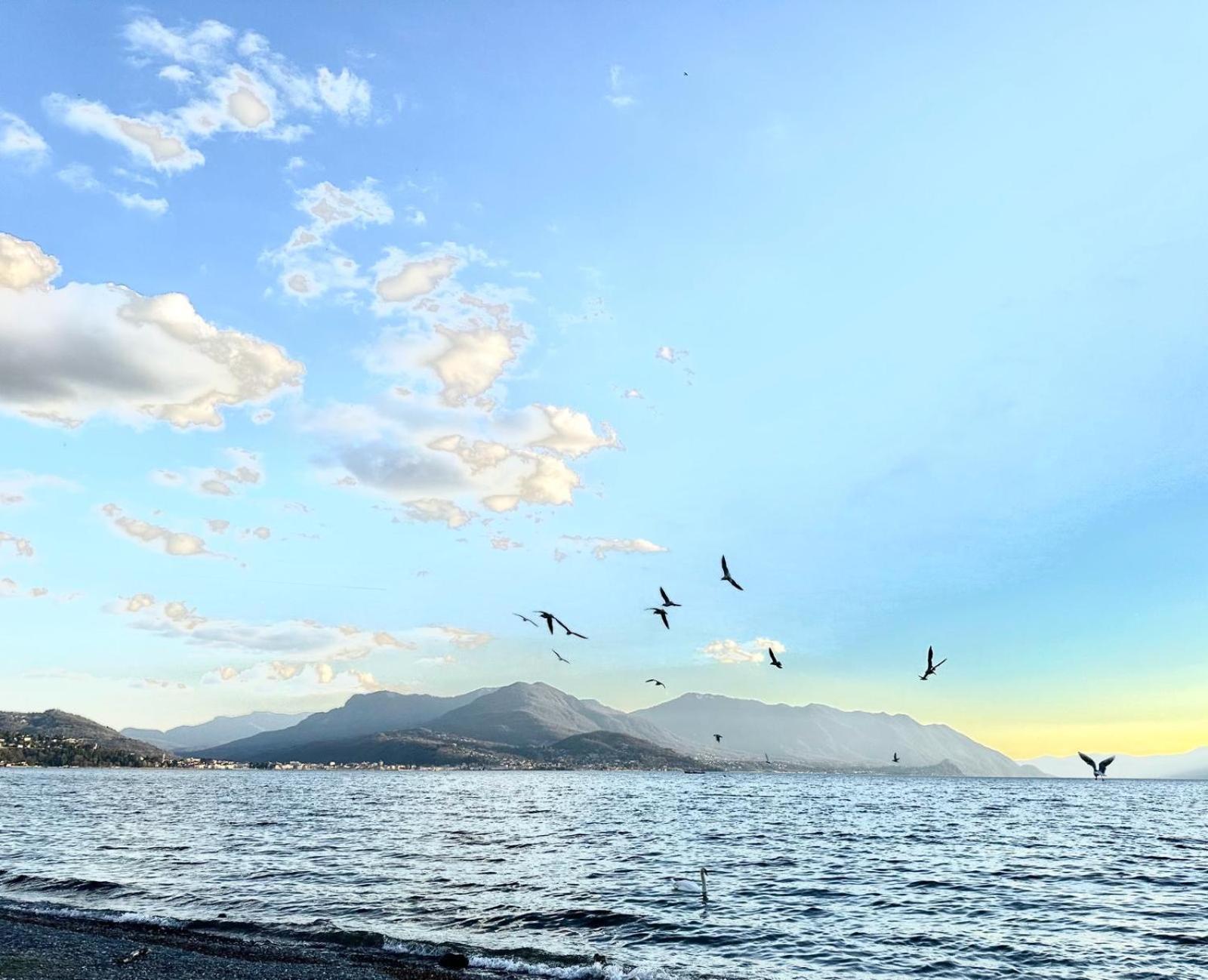 Casa Del Borgo "Aria & Acqua" Sul Lago Maggiore Maccagno Екстериор снимка